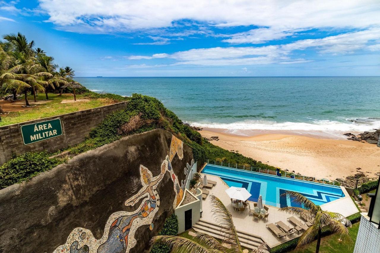 RV01 Excelente Quarto e Sala Pé na Areia, Rio Vermelho Salvador Exterior foto